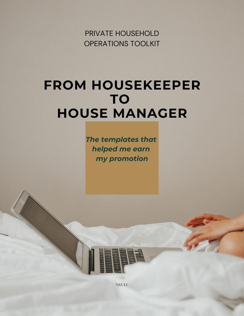 Cover of the House Manager Toolkit